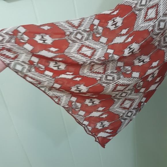 Yahada tribal print boutique dress sz small *D1 - Picture 2 of 6